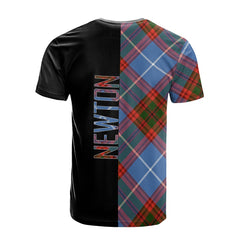 Newton Tartan T-Shirt Half of Me - Cross Style
