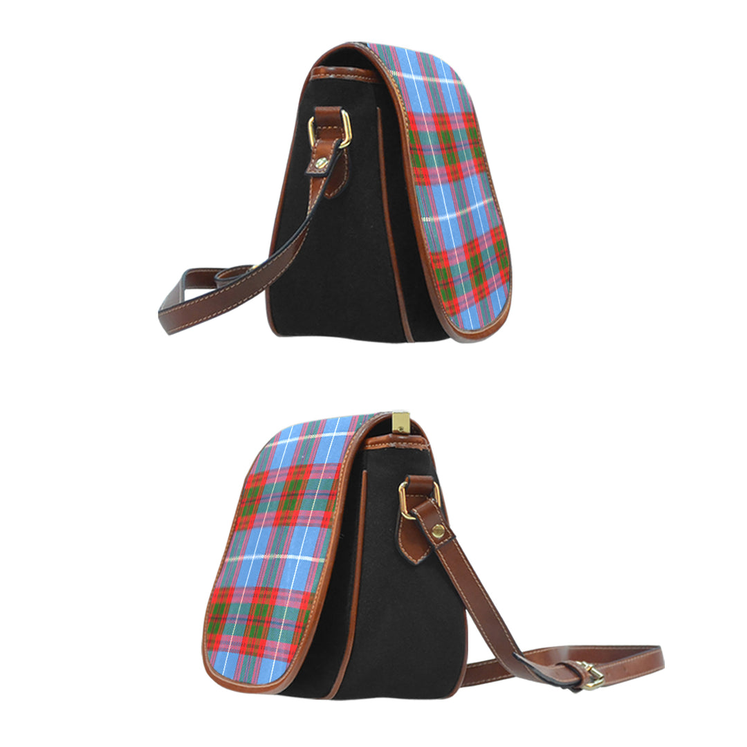 Newton Tartan Saddle Handbags