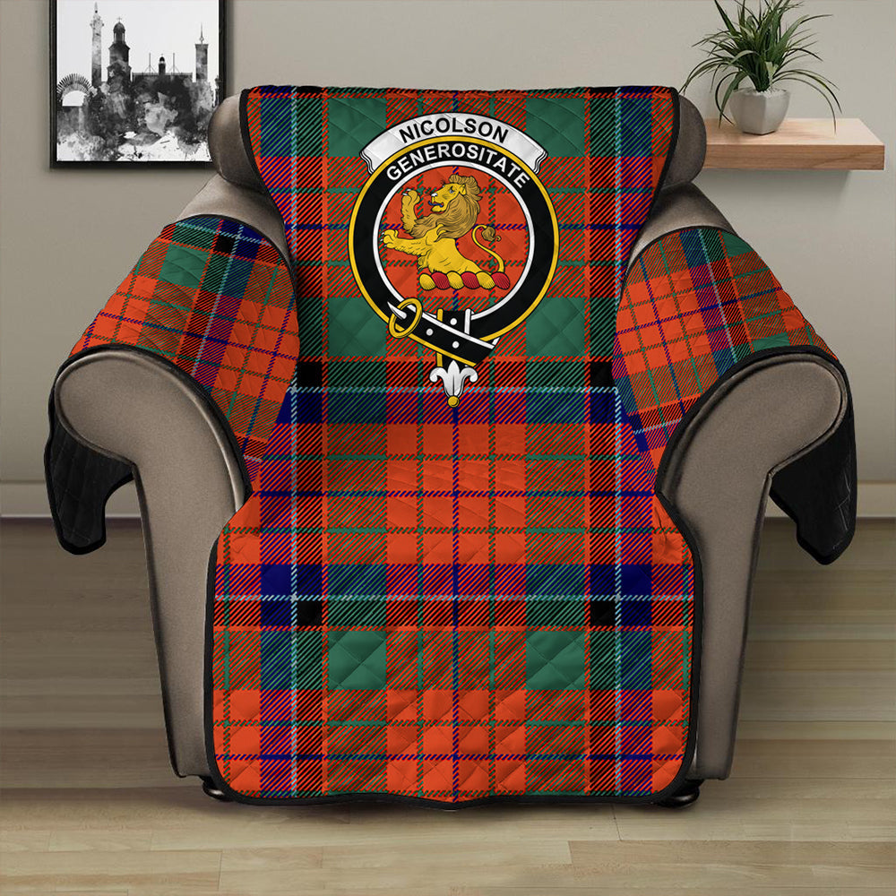 Nicolson Ancient Tartan Crest Sofa Protector