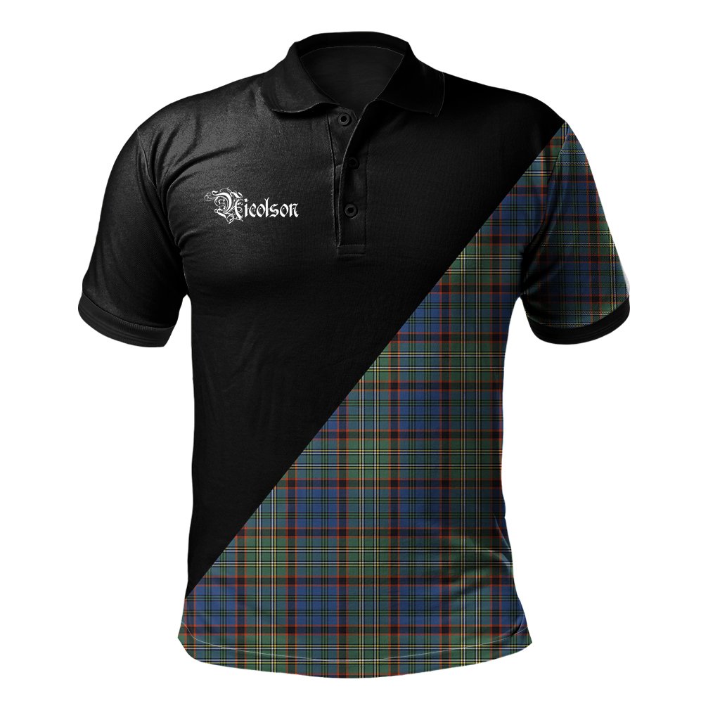 Nicolson Hunting Ancient Clan - Military Polo Shirt