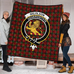 Nicolson Lochcarron Tartan Quilt