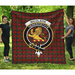 Nicolson Lochcarron Tartan Quilt