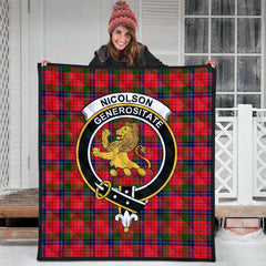 Nicolson Modern Tartan Quilt