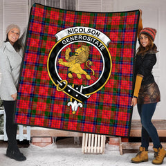 Nicolson Modern Tartan Quilt