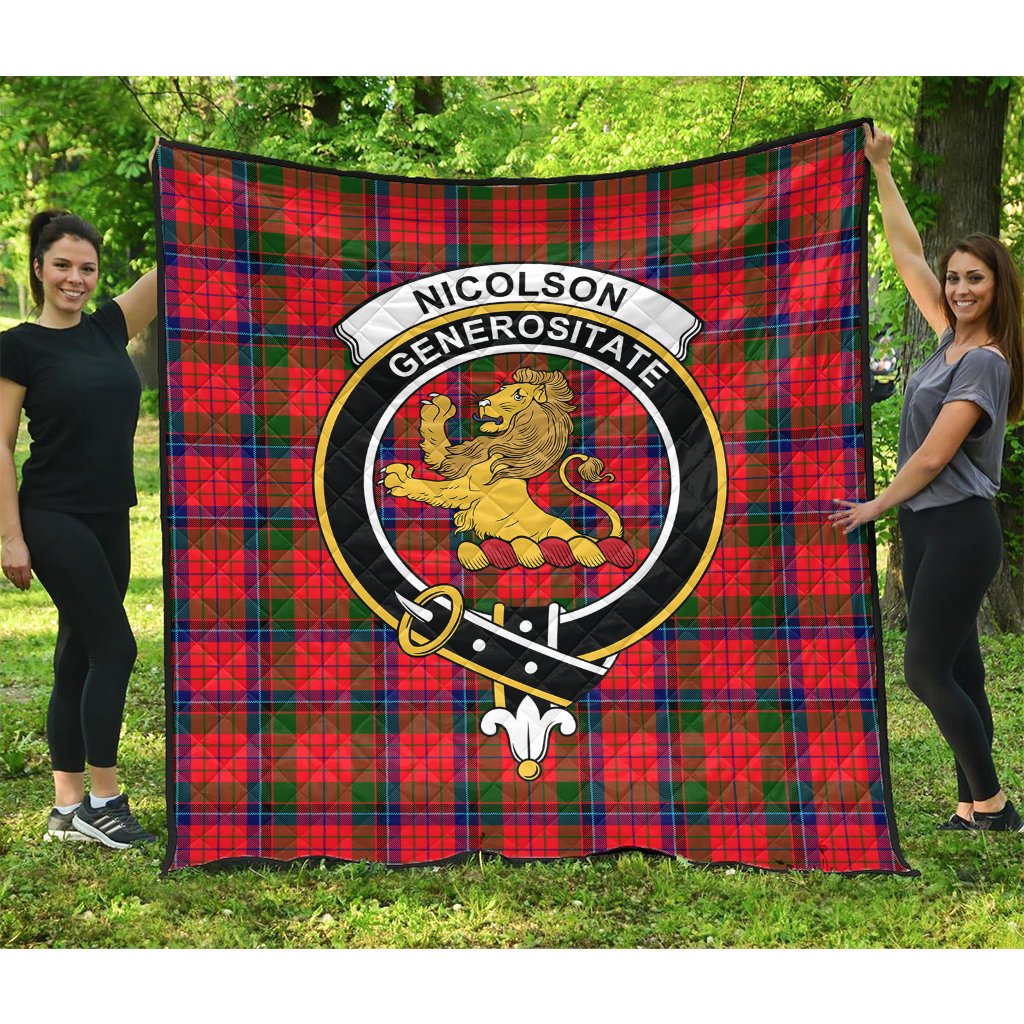 Nicolson Modern Tartan Quilt