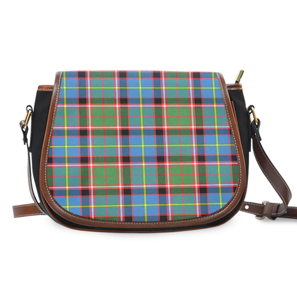 Norvel Tartan Saddle Handbags