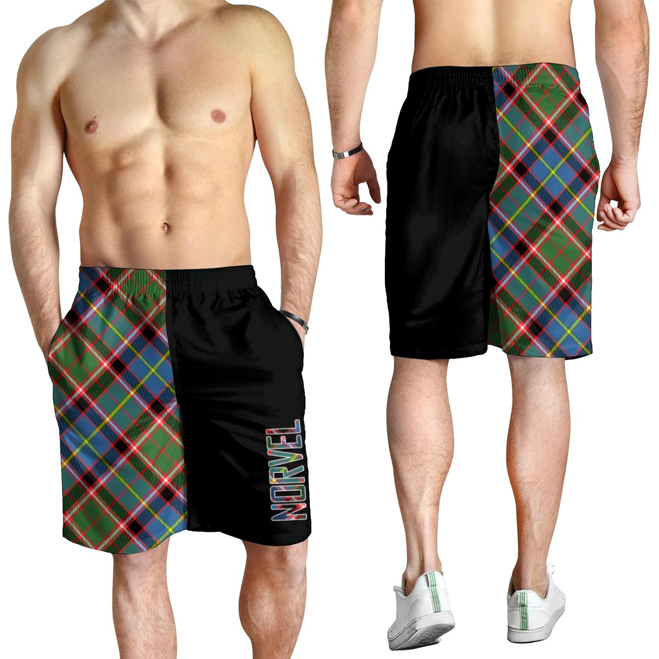 Norvel Tartan Crest Men's Short - Cross Style