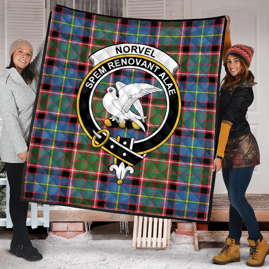 Norvel Tartan Crest Quilt