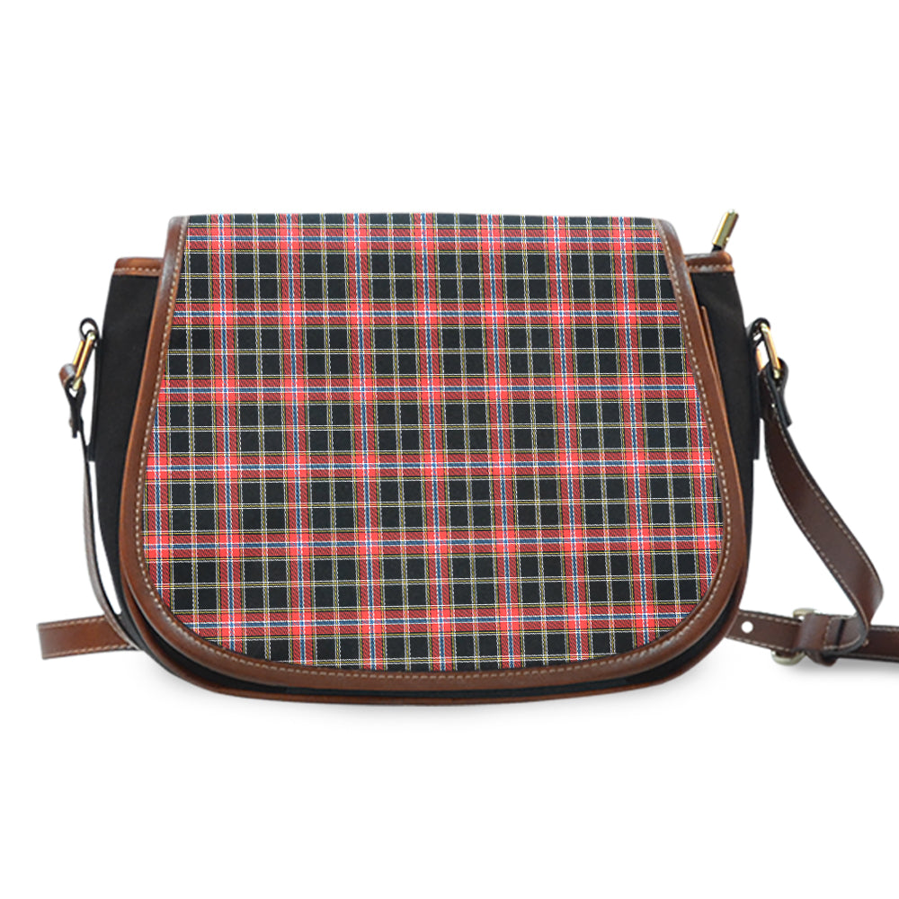 Norwegian Night Tartan Saddle Handbags