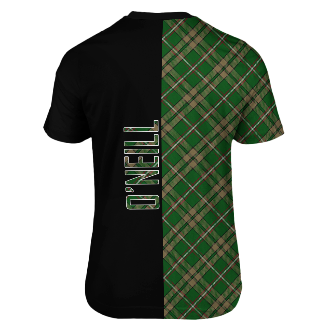 O’Neill Tartan T-Shirt Half of Me - Cross Style