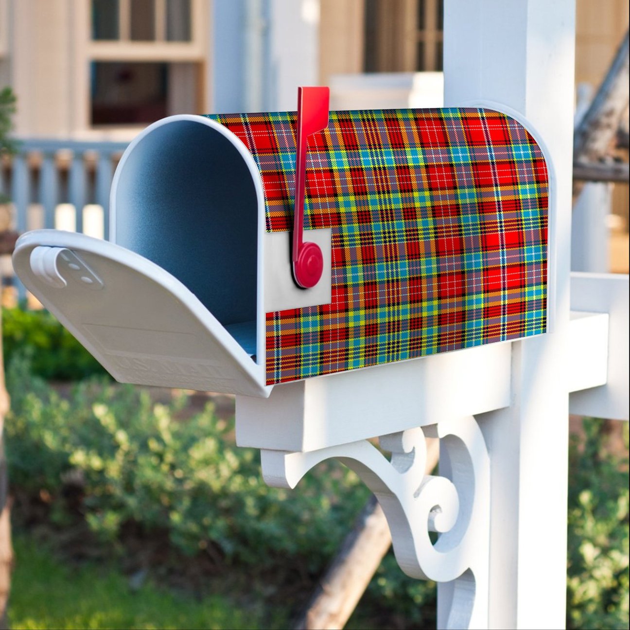 Ogilvie Tartan Crest Mailbox