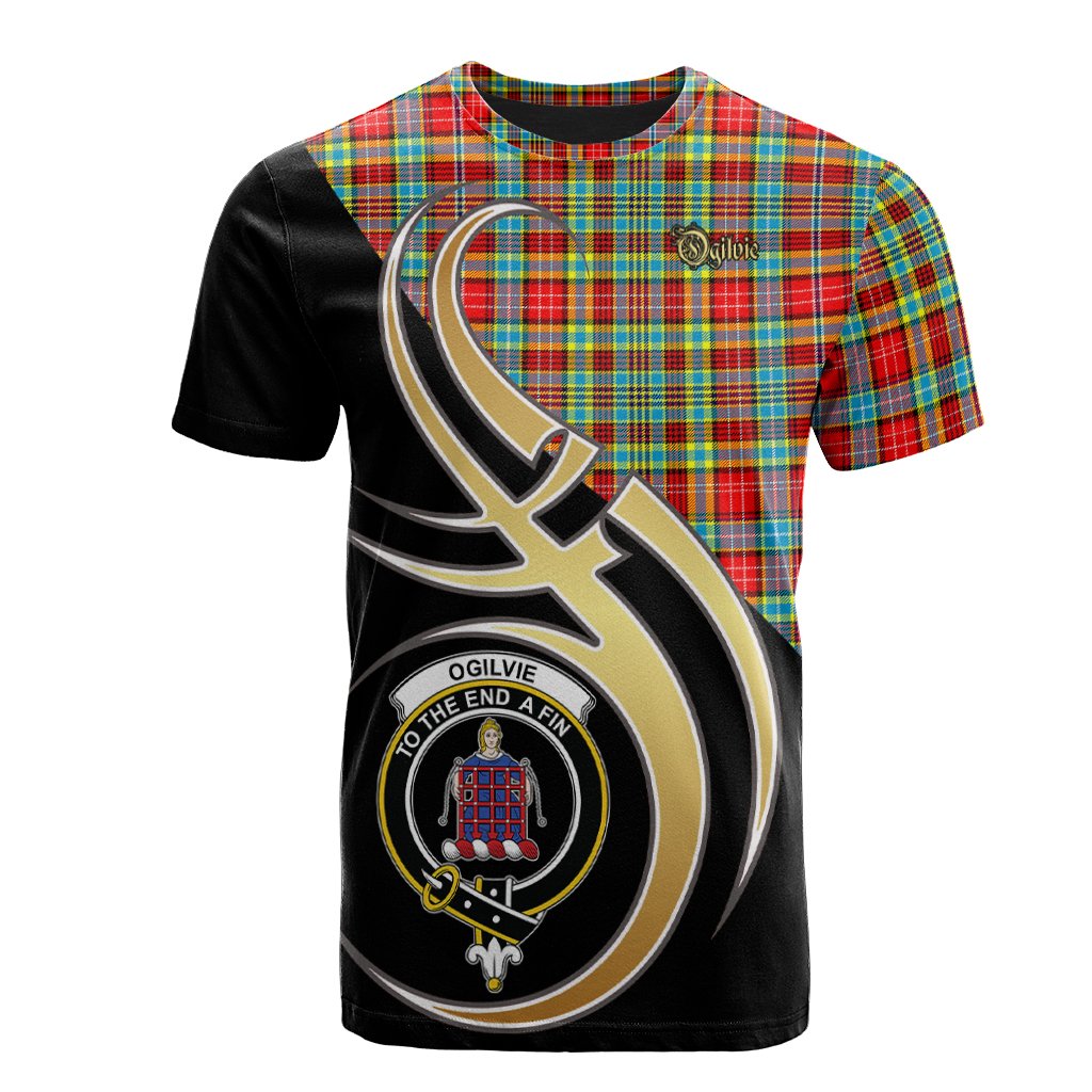 Ogilvie Tartan T-shirt - Believe In Me Style