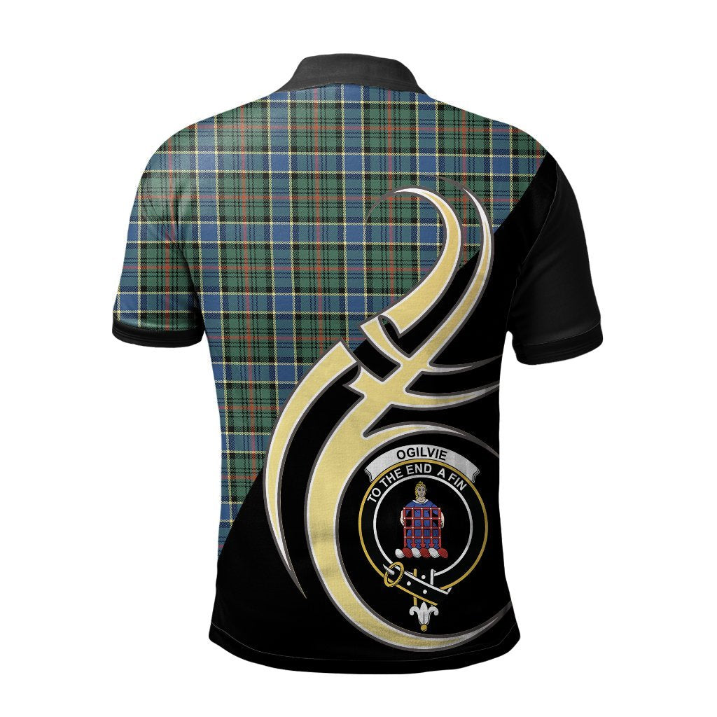 Ogilvie Hunting Ancient Tartan Polo Shirt - Believe In Me Style