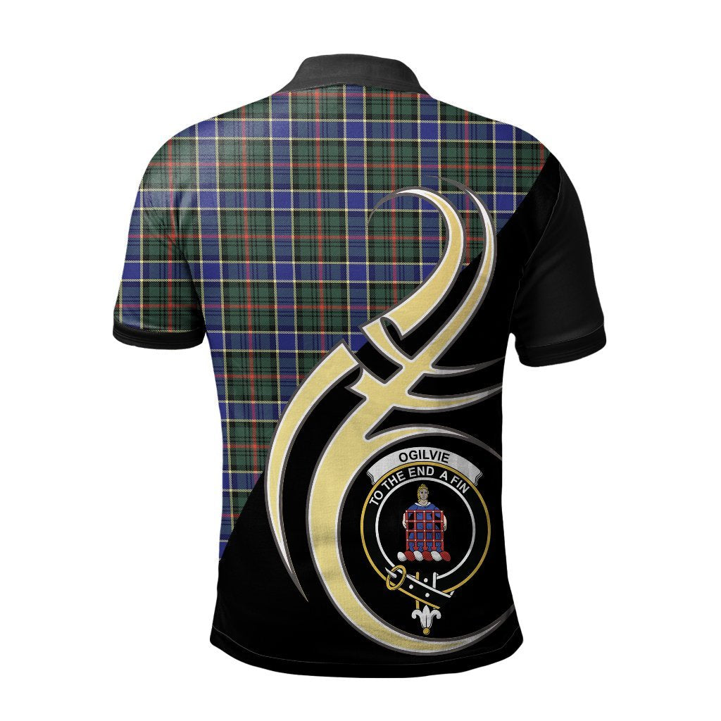 Ogilvie Hunting Modern Tartan Polo Shirt - Believe In Me Style