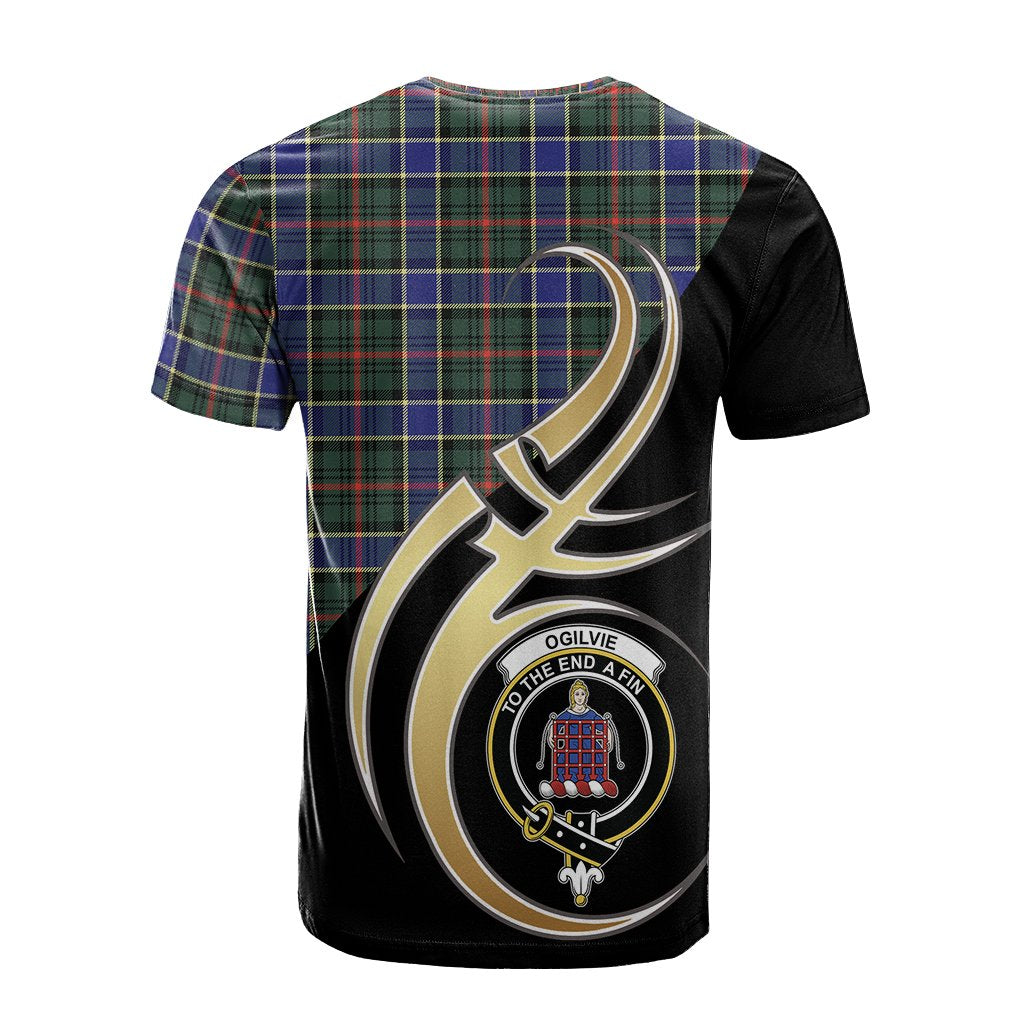 Ogilvie Hunting Modern Tartan T-shirt - Believe In Me Style