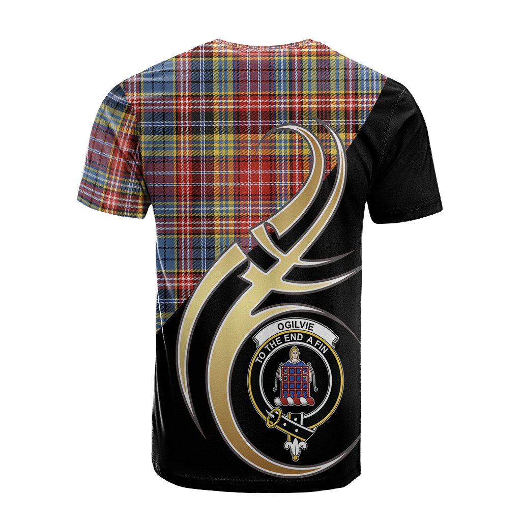 Ogilvie of Airlie Ancient Tartan T-shirt - Believe In Me Style