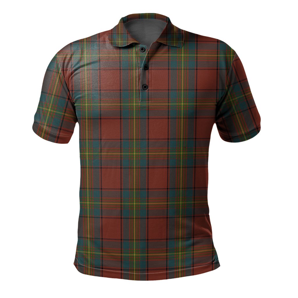 Oliver Dress Red Tartan Polo Shirt