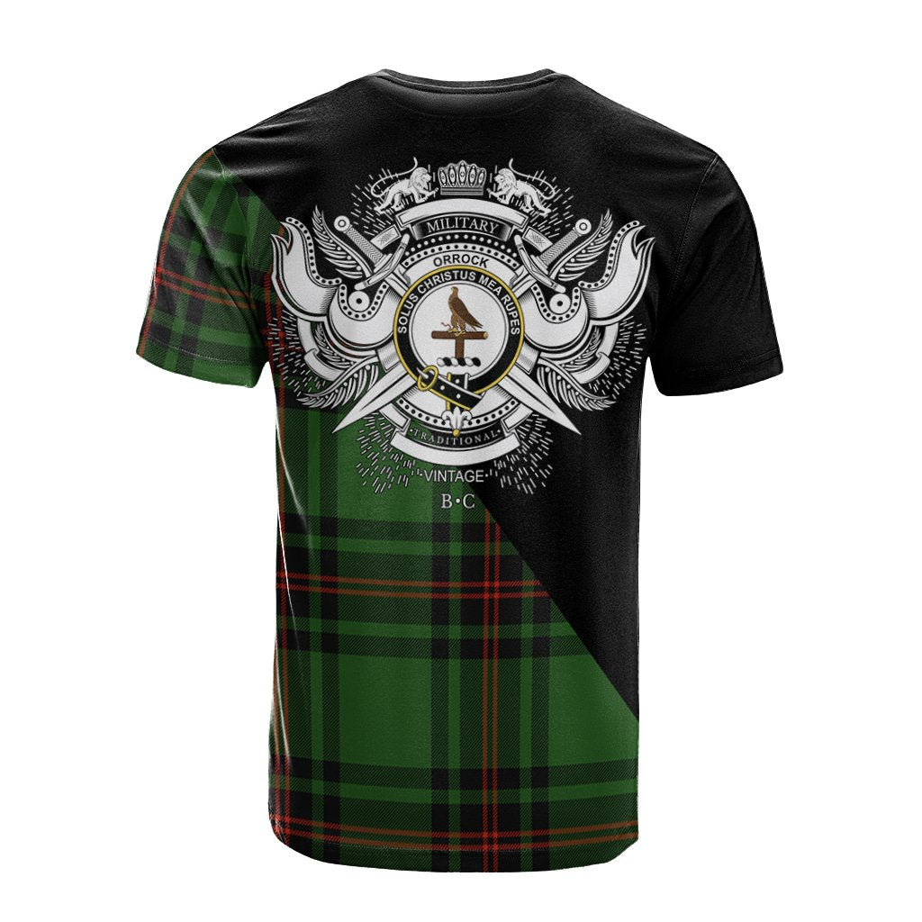 Orrock Tartan - Military T-Shirt