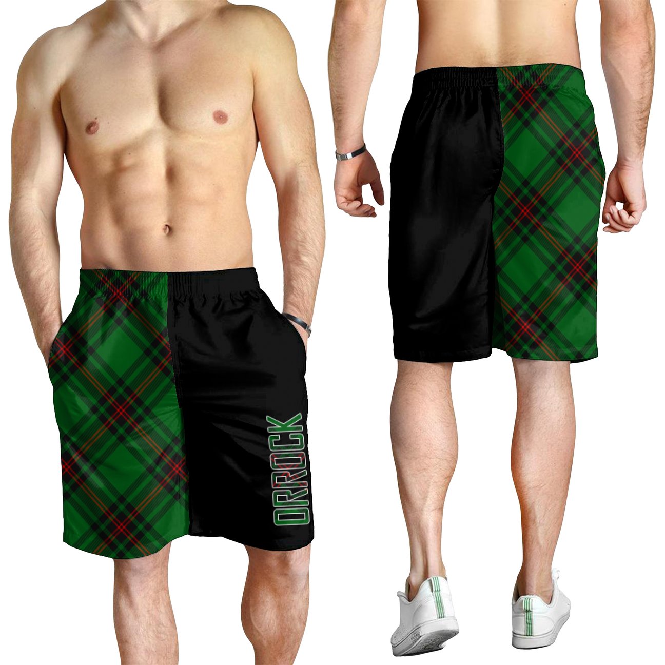 Orrock Tartan Crest Men's Short - Cross Style