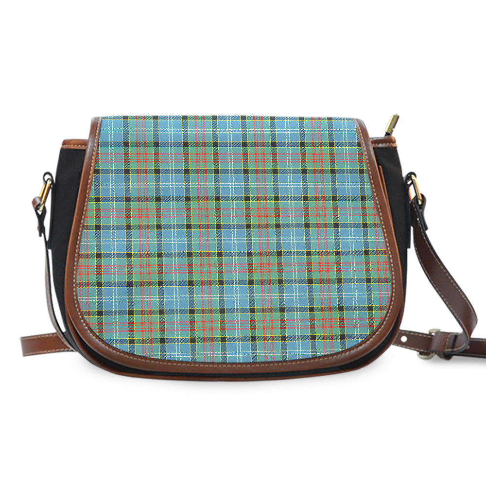 Paisley Tartan Saddle Handbags