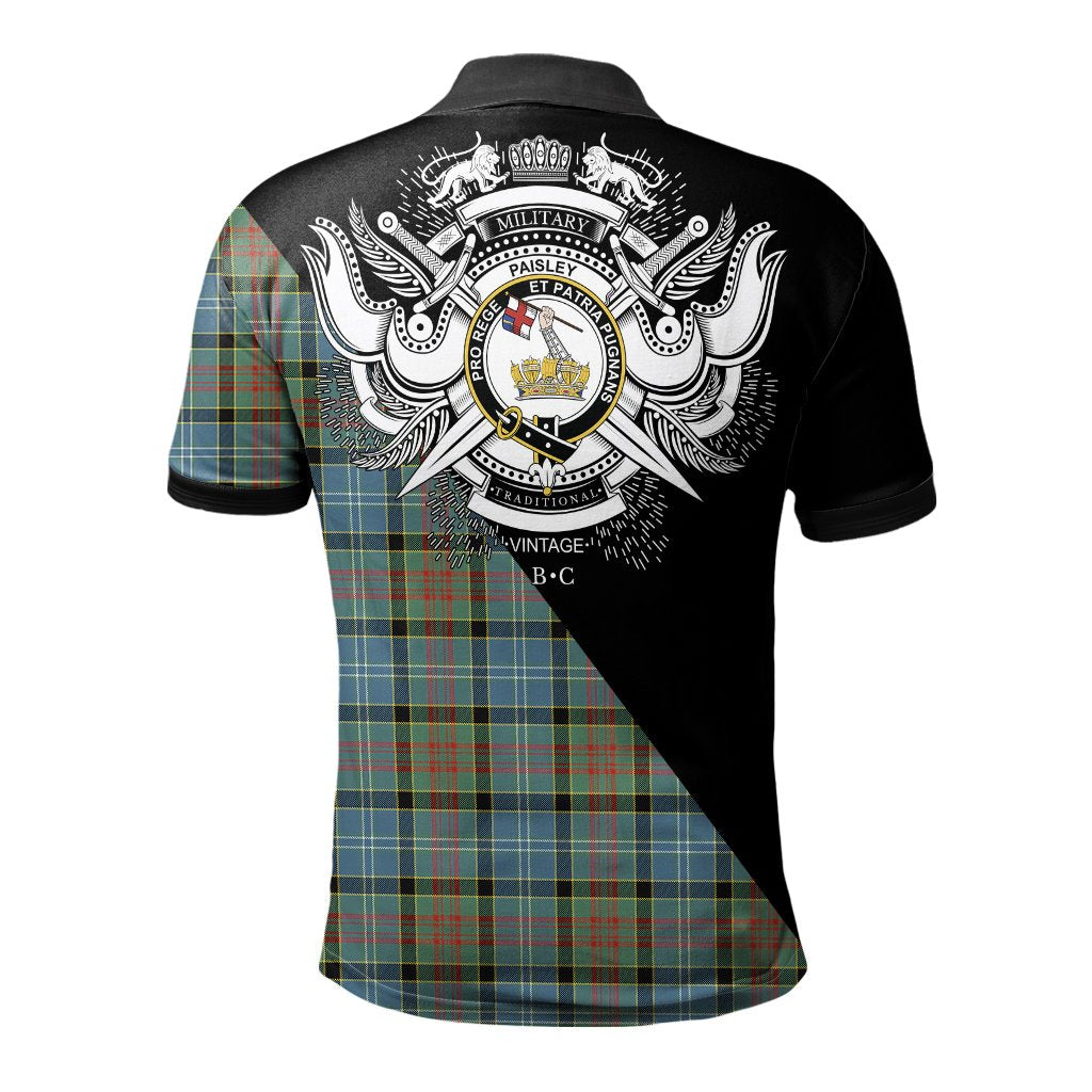 Paisley Clan - Military Polo Shirt