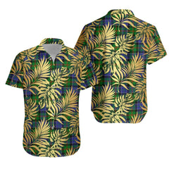 Paterson Tartan Vintage Leaves Hawaiian Shirt