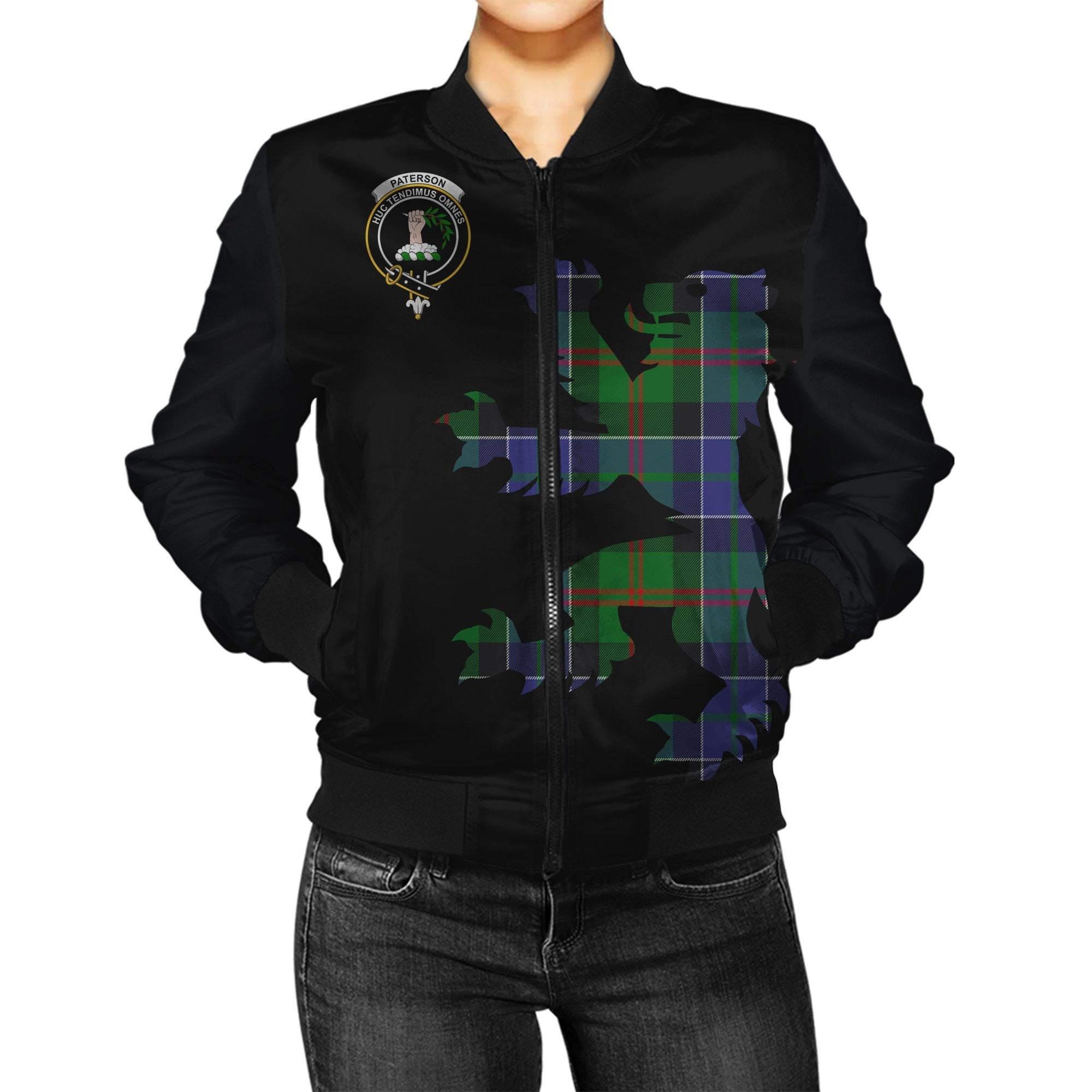 Paterson Tartan Bomber Jacket Lion & Thistle