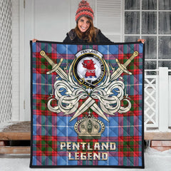 Pentland Tartan Crest Legend Gold Royal Premium Quilt
