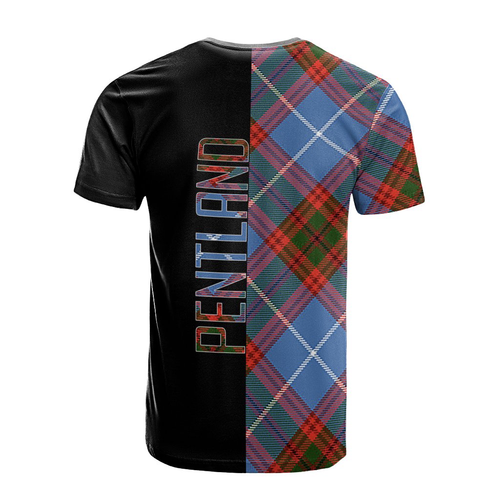 Pentland Tartan T-Shirt Half of Me - Cross Style