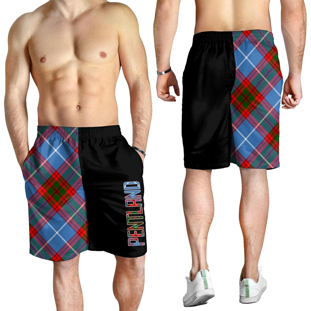 Pentland Tartan Crest Men's Short - Cross Style