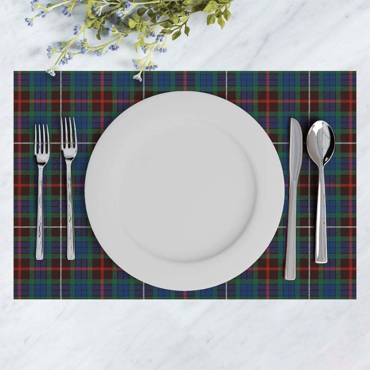 Fraser (of Lovat) Hunting Ancient Tartan Placemat