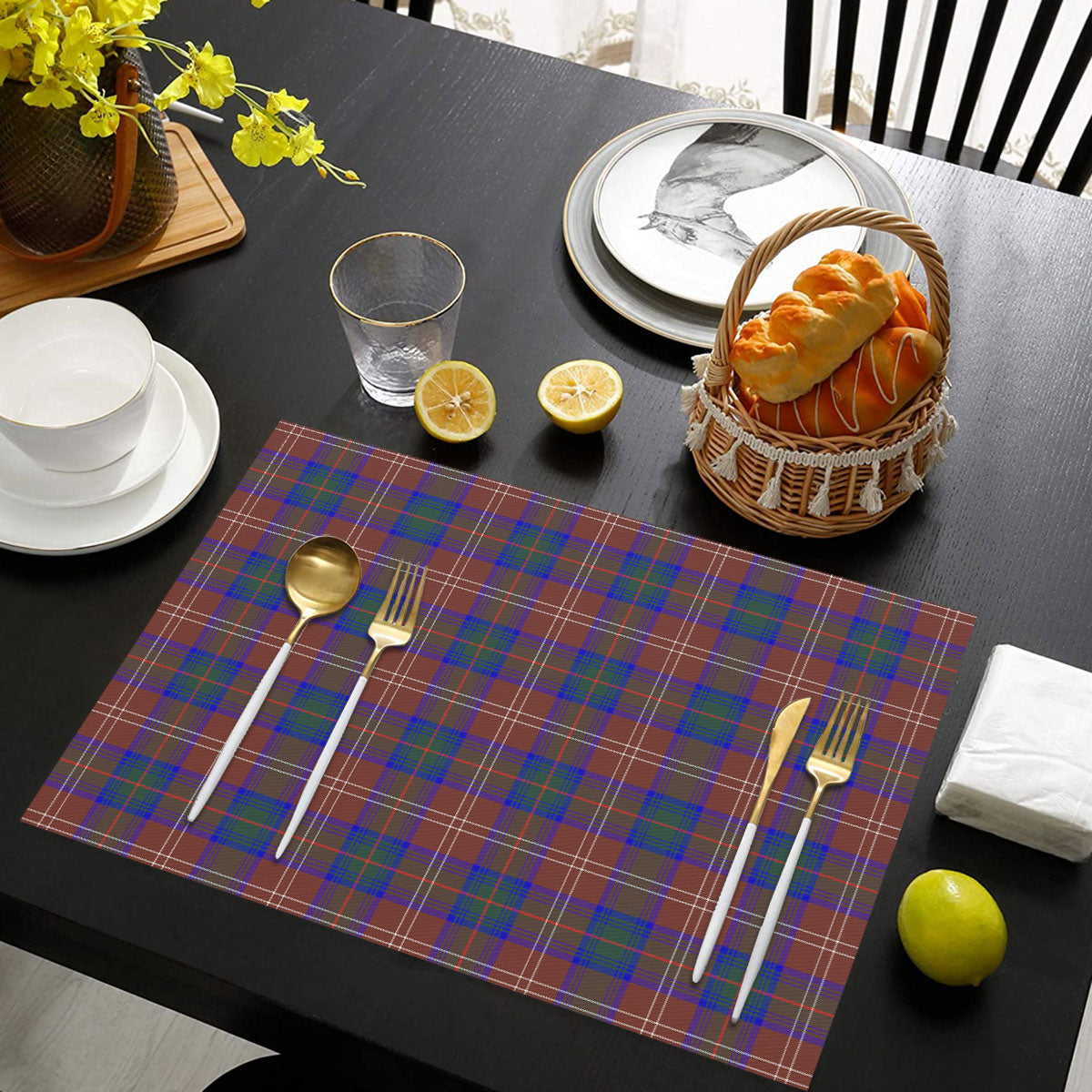 Chisholm Hunting Modern Tartan Placemat