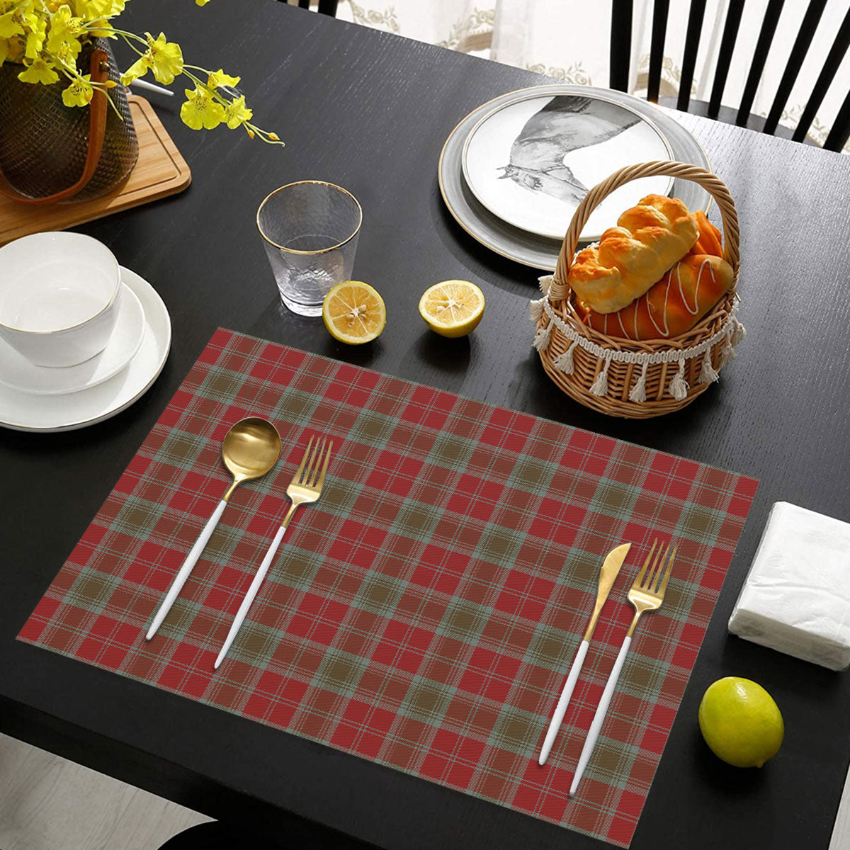 Lindsay Weathered Tartan Placemat