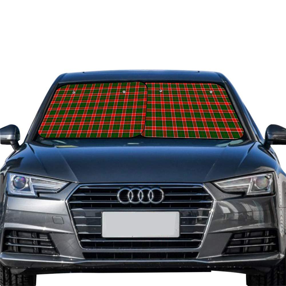 Pollock Modern Tartan Car Sun Shade - 2 Pieces