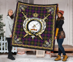 MacBrayne Tartan Crest Premium Quilt - Celtic Thistle Style