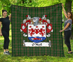 O'Neil Tartan Crest Quilt