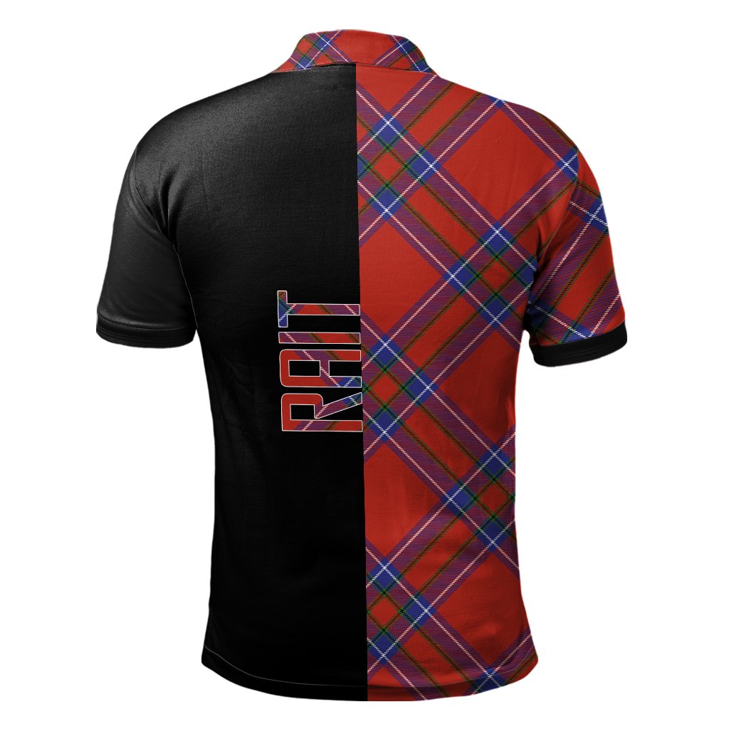 Rait Tartan Polo Shirt Half of Me - Cross Style