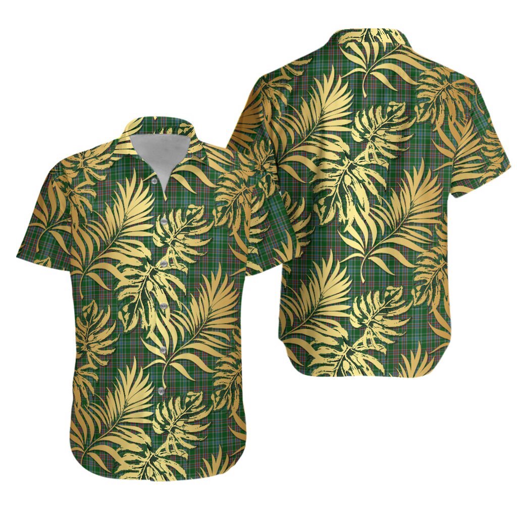Ralston 02 Tartan Vintage Leaves Hawaiian Shirt