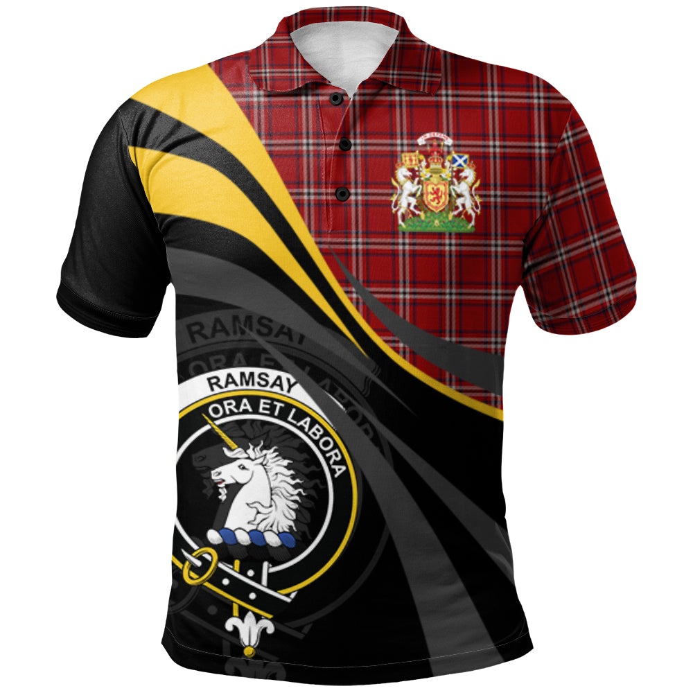 Ramsay 02 Tartan Polo Shirt - Royal Coat Of Arms Style