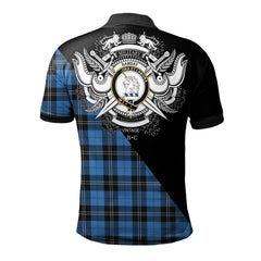 Ramsay Blue Ancient Clan - Military Polo Shirt