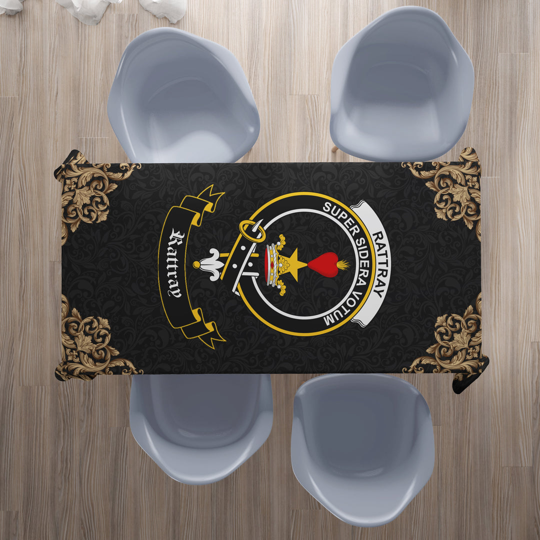 Rattray Crest Tablecloth - Black Style