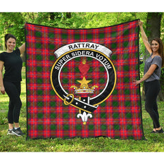 Rattray Modern Tartan Crest Quilt