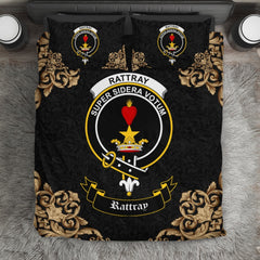 Rattray Crest Black Bedding Set