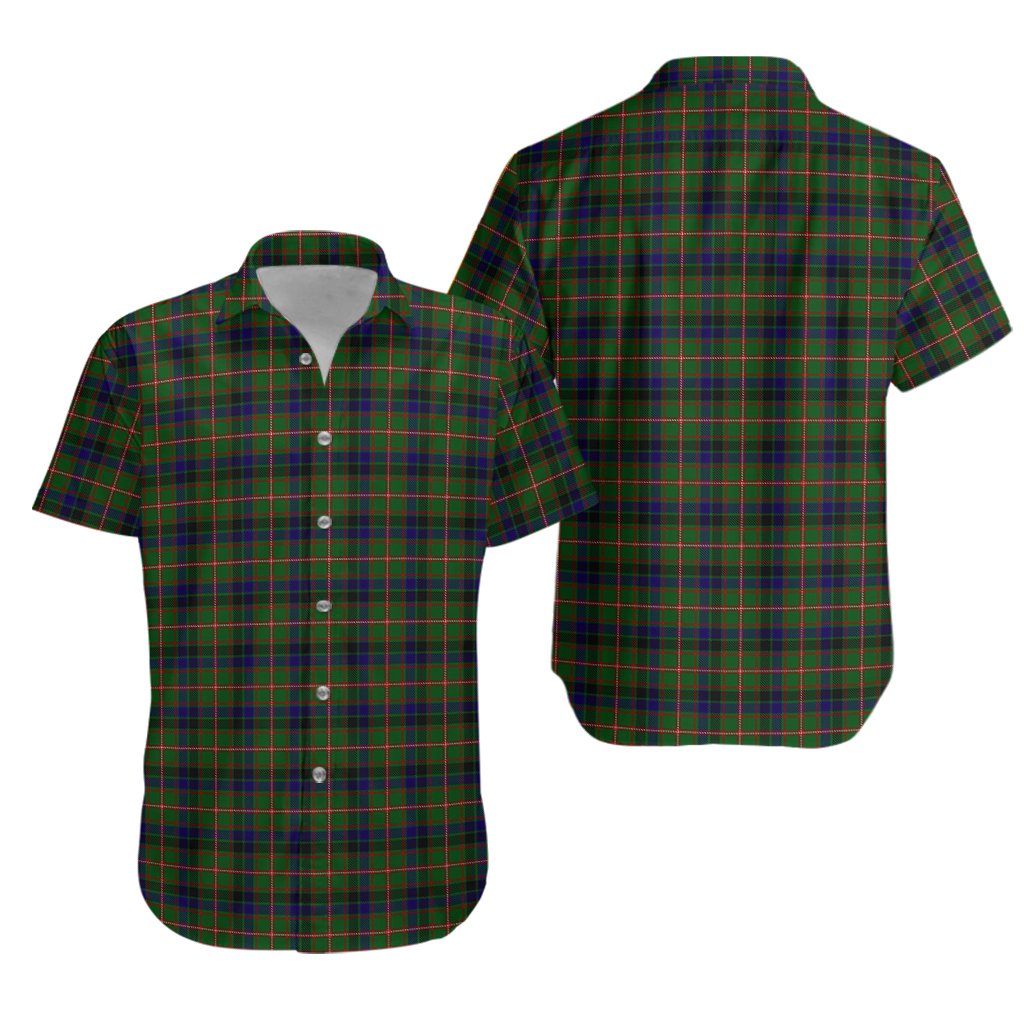 Reid Green Tartan Hawaiian Shirt
