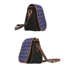 Rhys of Wales Tartan Saddle Handbags