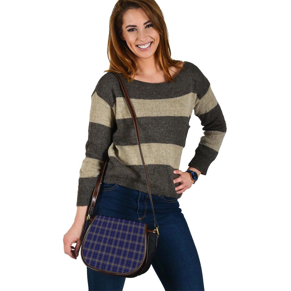 Rhys of Wales Tartan Saddle Handbags