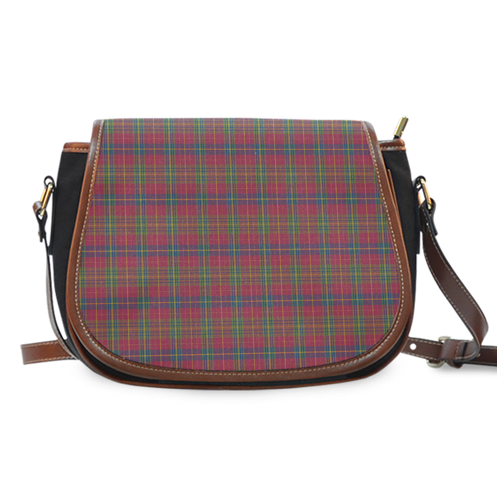 Rice of Wales Tartan Saddle Handbags