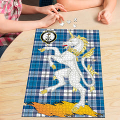 Roberton Tartan Crest Unicorn Scotland Jigsaw Puzzles