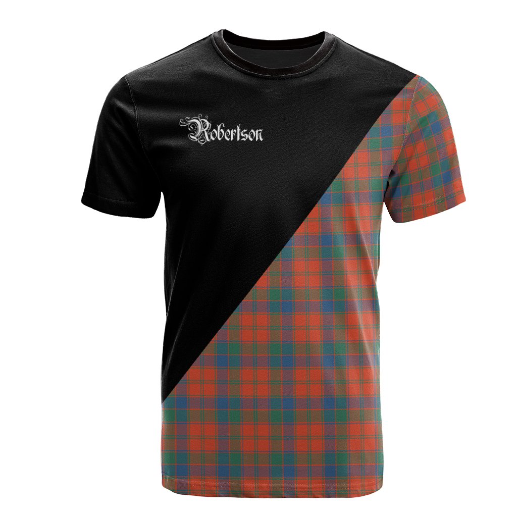 Robertson Ancient Tartan - Military T-Shirt