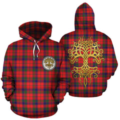 Robertson Modern Tartan Hoodie - Tree Of Life